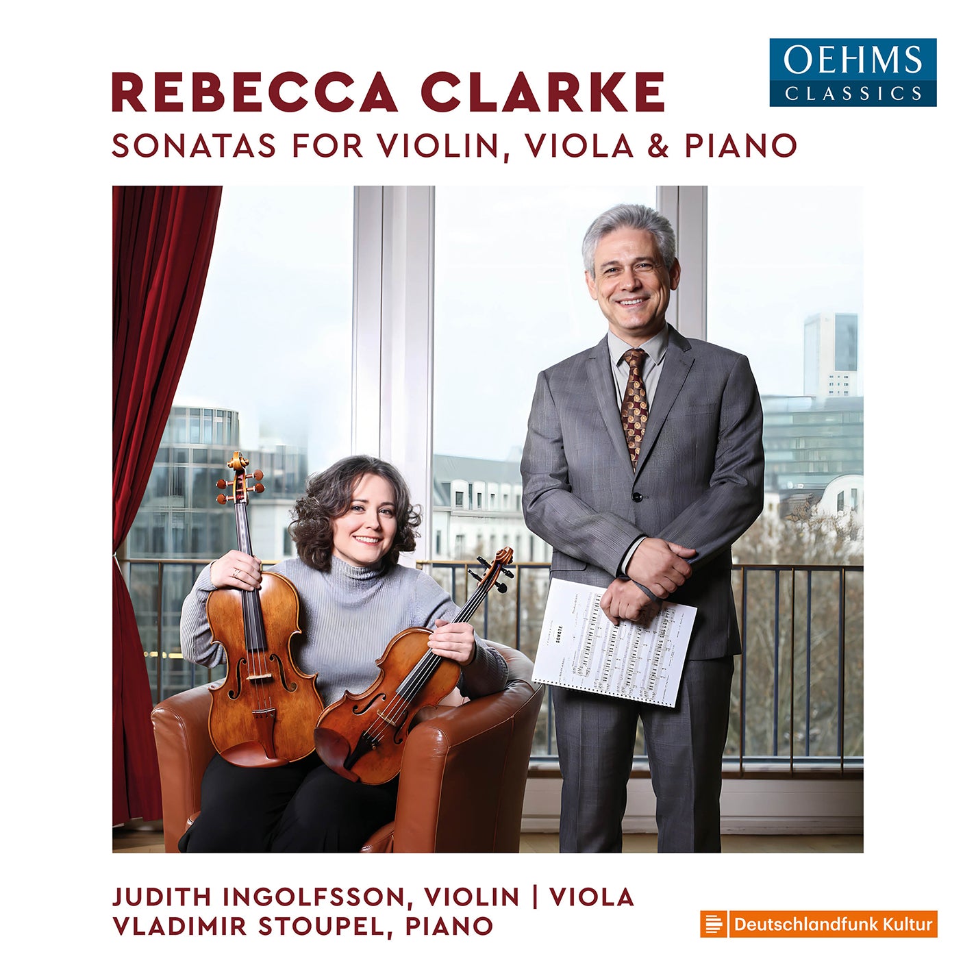 Clarke: Sonatas for Violin, Viola & Piano / Ingolfsson, Stoupel