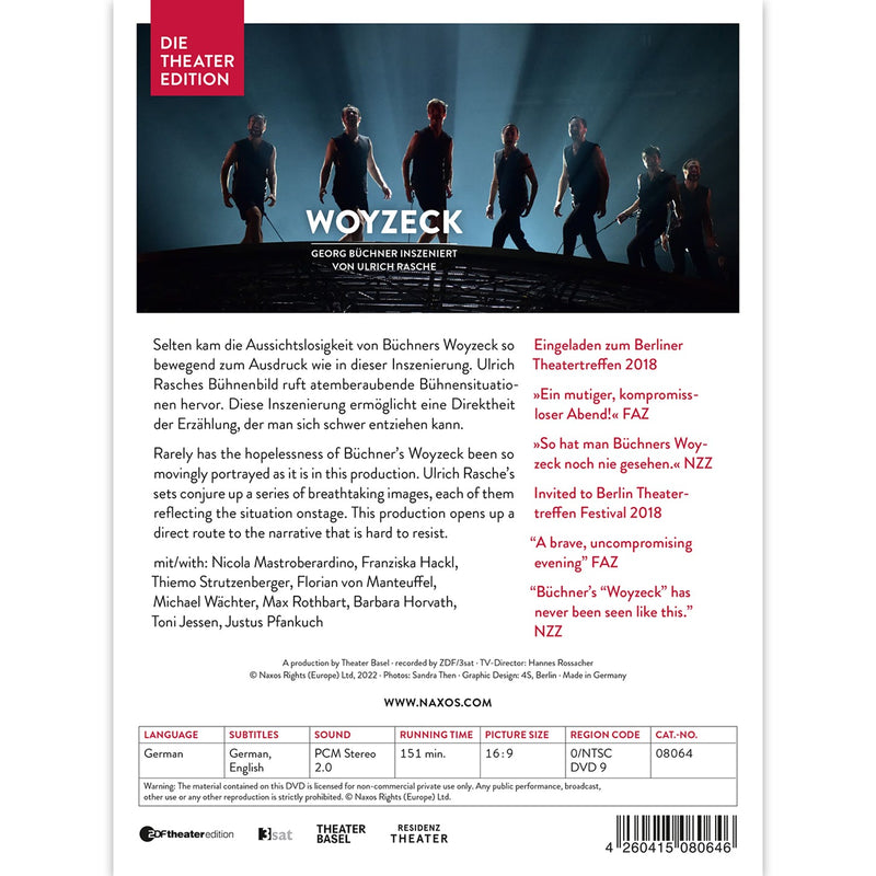 Büchner: Woyzeck / Directed by Ulrich Rasche