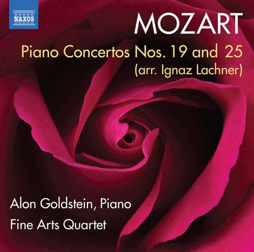 Mozart: Piano Concertos Nos. 19 & 25 / Goldstein, Fine Arts Quartet