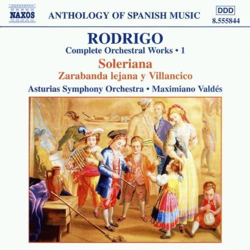 Anthology Of Spanish Music - Rodrigo: Orchestral Works Vol 1 / Valdès, Et Al