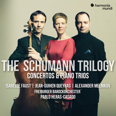 SCHUMANN TRILOGY. COMPLETE CONCERTOS & PIANO TRIOS
