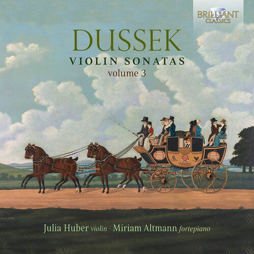 Dussek: Violin Sonatas, Vol. 3 / Huber, Altmann