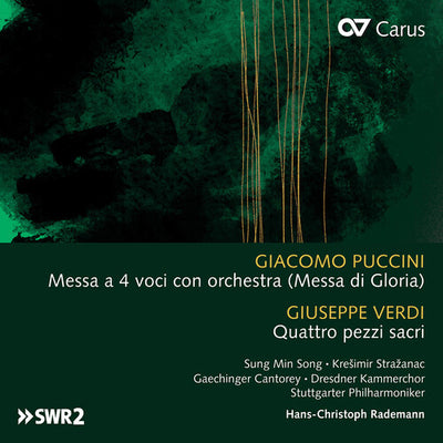 Verdi & Puccini: Sacred Music / Rademann, Stuttgart Philharmonic