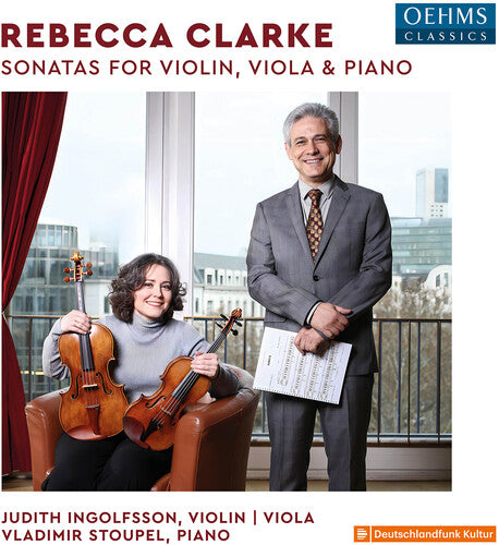 Clarke: Sonatas for Violin, Viola & Piano / Ingolfsson, Stoupel