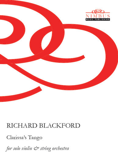 Blackford: Clarissa's Tango - Violin & String Orchestra