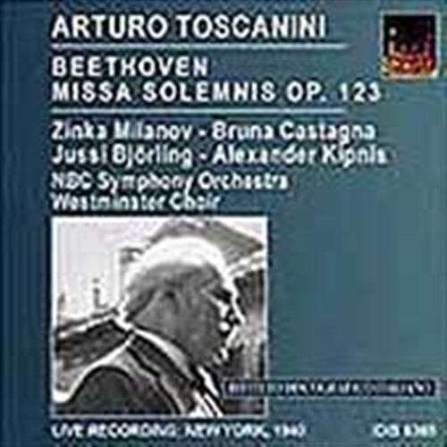 BEETHOVEN, L. van: Missa Solemnis (Toscanini) (1940)