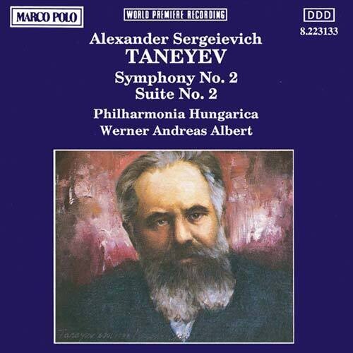 Taneyev: Symphony No 2, Etc / Albert, Philharmonia Hungarica