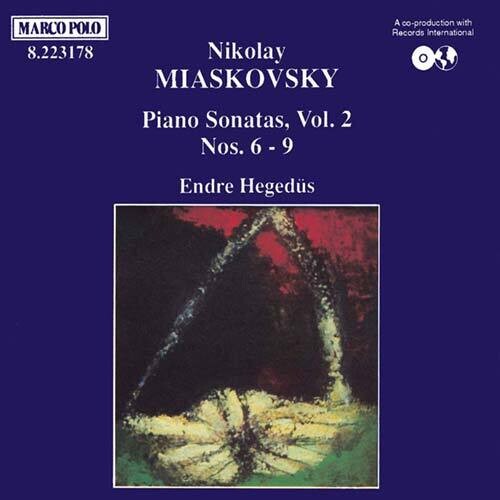 Miaskovsky: Piano Sonatas Vol 2 / Endre Hegedüs