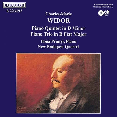 Widor: Piano Quintet, Piano Trio / Prunyi, New Budapest Qt