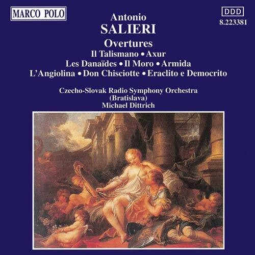 Salieri: Overtures / Michael Dittrich, Czecho-Slovak RSO