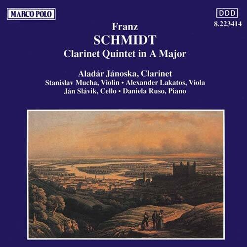 Schmidt: Clarinet Quintet In A / Janoska, Mucha Et Al