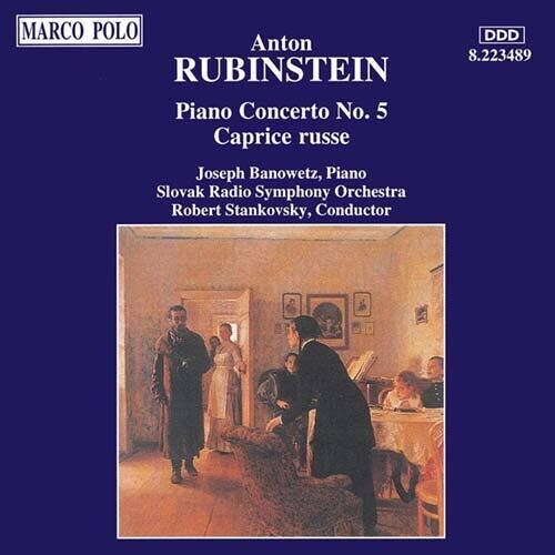 Rubinstein: Piano Concerto No 5, Etc / Banowetz, Stankovsky