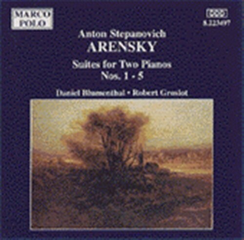Arensky: Piano Suites Nos 1-5 / Blumenthal, Groslot