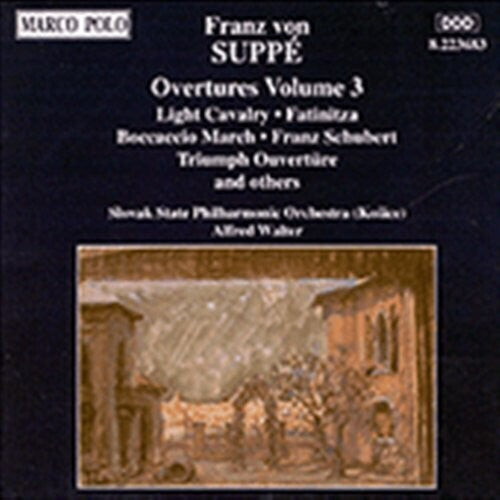 Suppé: Overtures Vol 3 / Walter, Slovak State Po