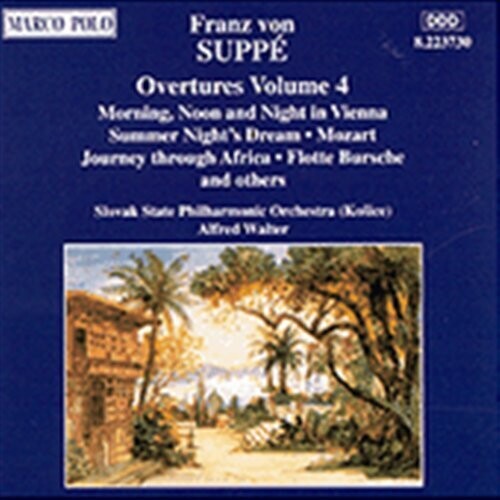 Suppé: Overtures Vol 4 / Walter, Slovak State Po