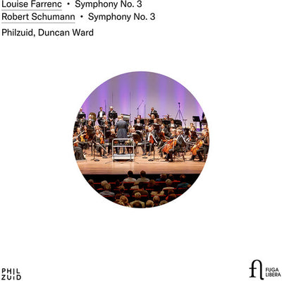 Farrenc & R. Schumann: 3rd Symphonies / Ward, Philzuid