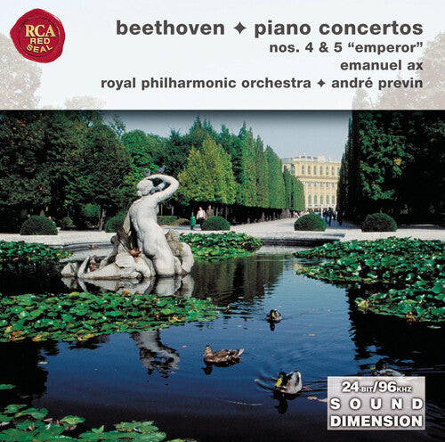 Beethoven: Piano Concertos No 4 & 5 / Ax, Previn, Royal Po