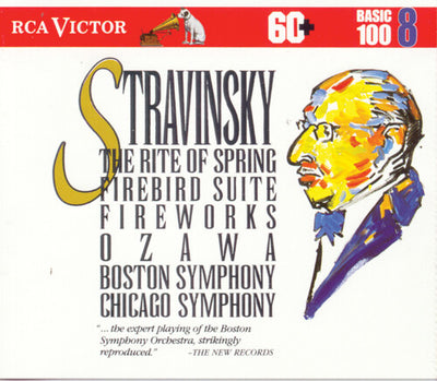 Basic 100 Vol 8 - Stravinsky: Rite Of Spring, Etc / Ozawa