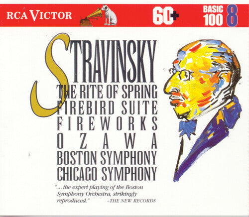 Basic 100 Vol 8 - Stravinsky: Rite Of Spring, Etc / Ozawa
