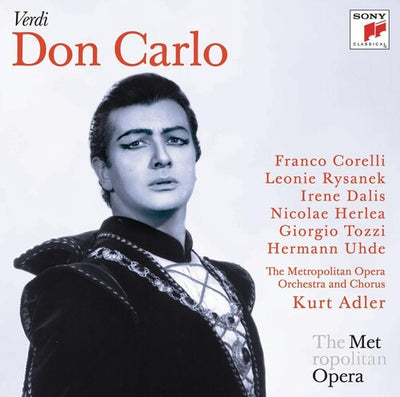 Verdi: Don Carlo / Adler, Corelli, Rysanek, Metropolitan Opera