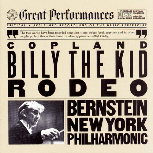 Copland: Billy The Kid, Rodeo / Bernstein, New York Philharmonic