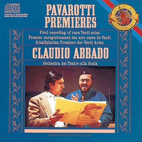 Pavarotti Premieres - Rare Verdi Arias / Abbado, La Scala