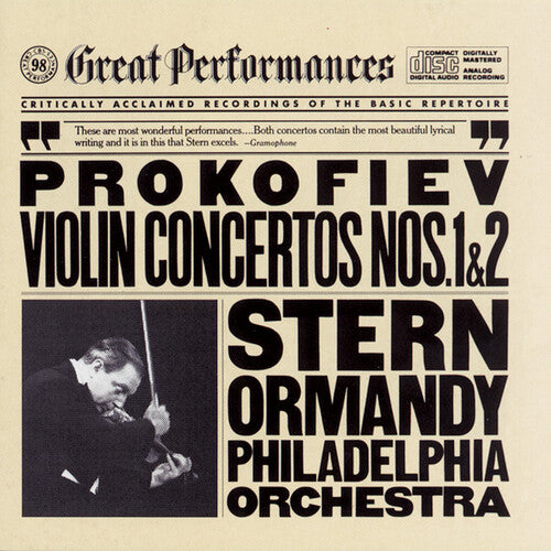 Prokofiev: Violin Concertos Nos 1 & 2 / Stern, Ormandy