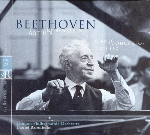 Rubinstein Collection Vol 77 - Beethoven Concertos 1 & 2