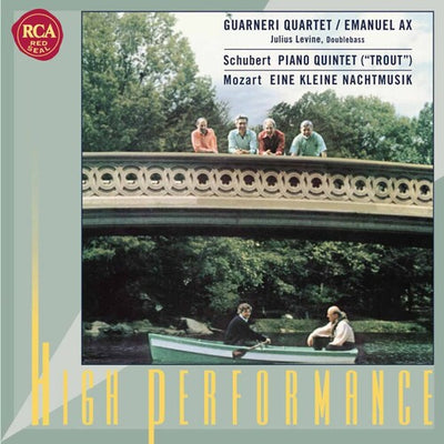 Schubert: Trout Quintet; Mozart: Eine Kleine Nachtmusik / Ax, Guarneri  Quartet