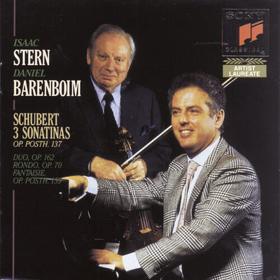 Schubert: 3 Sonatinas, Etc / Stern, Barenboim