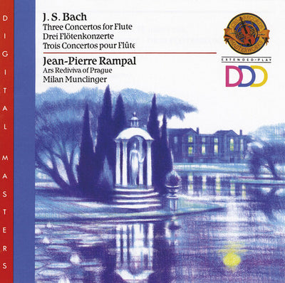 Bach: Three Concertos For Flute / Rampal, Munchinger