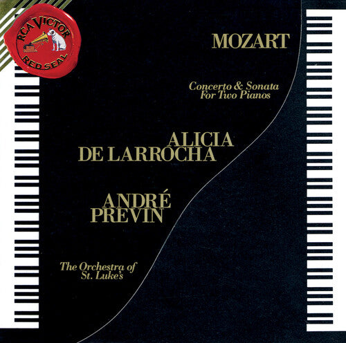 Mozart: Concerto & Sonata For 2 Pianos / De Larrocha, Previn