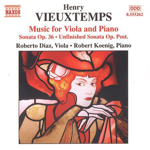 Vieuxtemps: Music For Viola And Piano / Diaz, Koenig