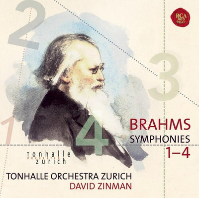 Brahms: Symphonies No 1-4 / Zinman, Tonhalle Orchestra Zurich