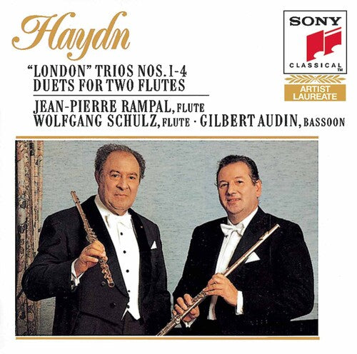 Haydn: "London" Trios nos 1-4, etc / Rampal, Schulz, Audin