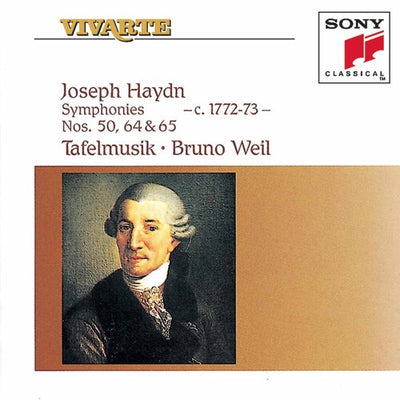 Haydn: Symphonies 50, 64 & 65 / Bruno Weil, Tafelmusik