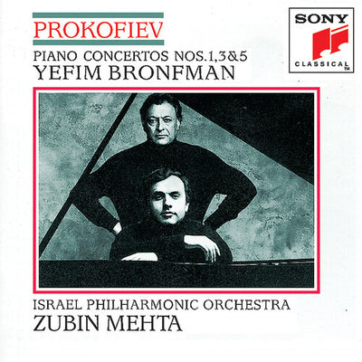 Prokofiev: Piano Concertos 2 & 4, Etc / Bronfman, Mehta