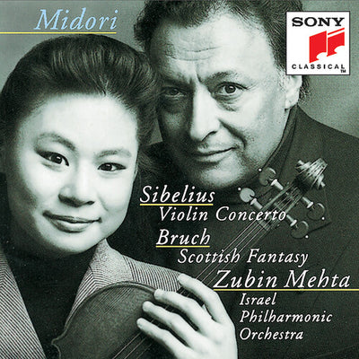 Sibelius: Violin Concerto;  Bruch / Midori, Mehta, Israel Po