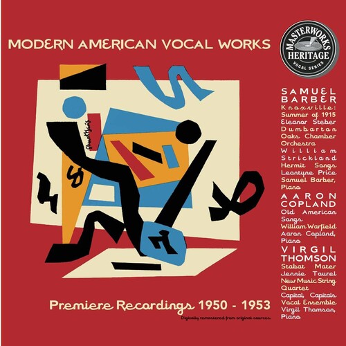 Modern American Vocal Works - Premiere Recordings 1950-1953