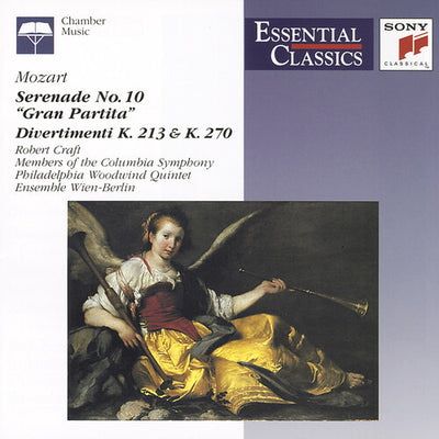 Mozart: Serenade No 10 "Gran Partita", Divertimenti K 213, 270 / Craft