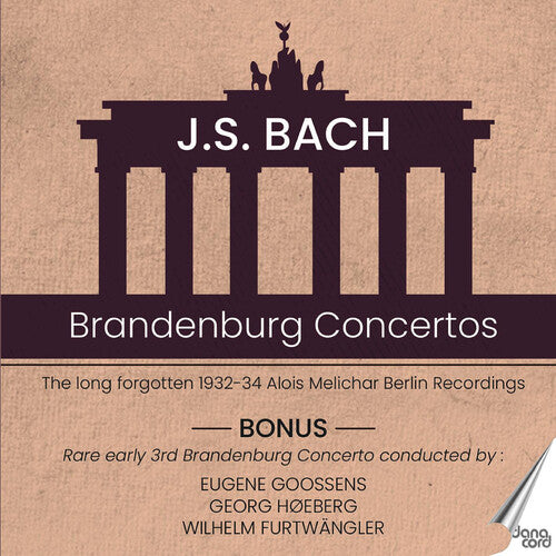 Bach: Brandenburg Concertos / Melichar, Berlin Philharmonic