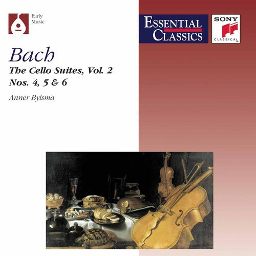 Bach: Suites For Violoncello Vol 2 / Anner Bylsma