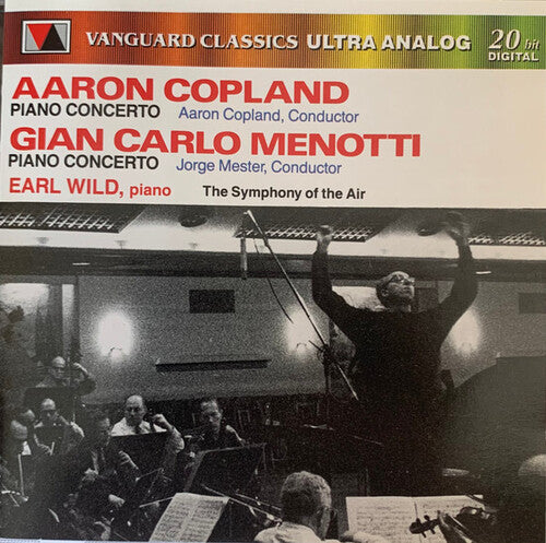 Copland, Menotti: Piano Concerti