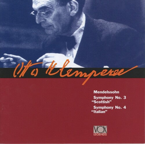 Mendelssohn: Symphonies Nos. 3 & 4 / Klemperer, Vienna Symphony