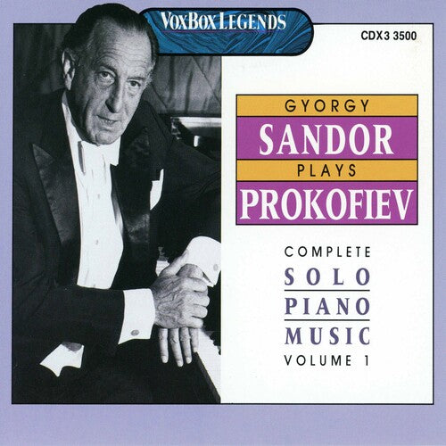 György Sandor Plays Prokofiev - Complete Piano Music Vol 1