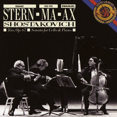 Shostakovich: Trio Op 67, Cello Sonata / Ax, Stern, Ma