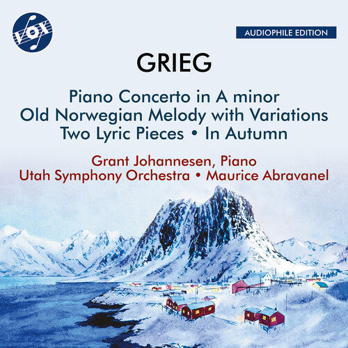 Grieg: Piano Concerto / Johannesen, Abravanel, Utah Symphony