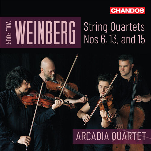 Weinberg: String Quartets, Vol. 4 / Arcadia Quartet
