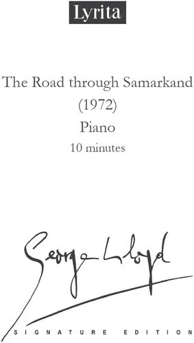 Lloyd: The Road through Samarkand for Solo Piano