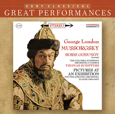 Mussorgsky: Pictures, Boris Gudonov (Excerpts) / Ormandy, George London